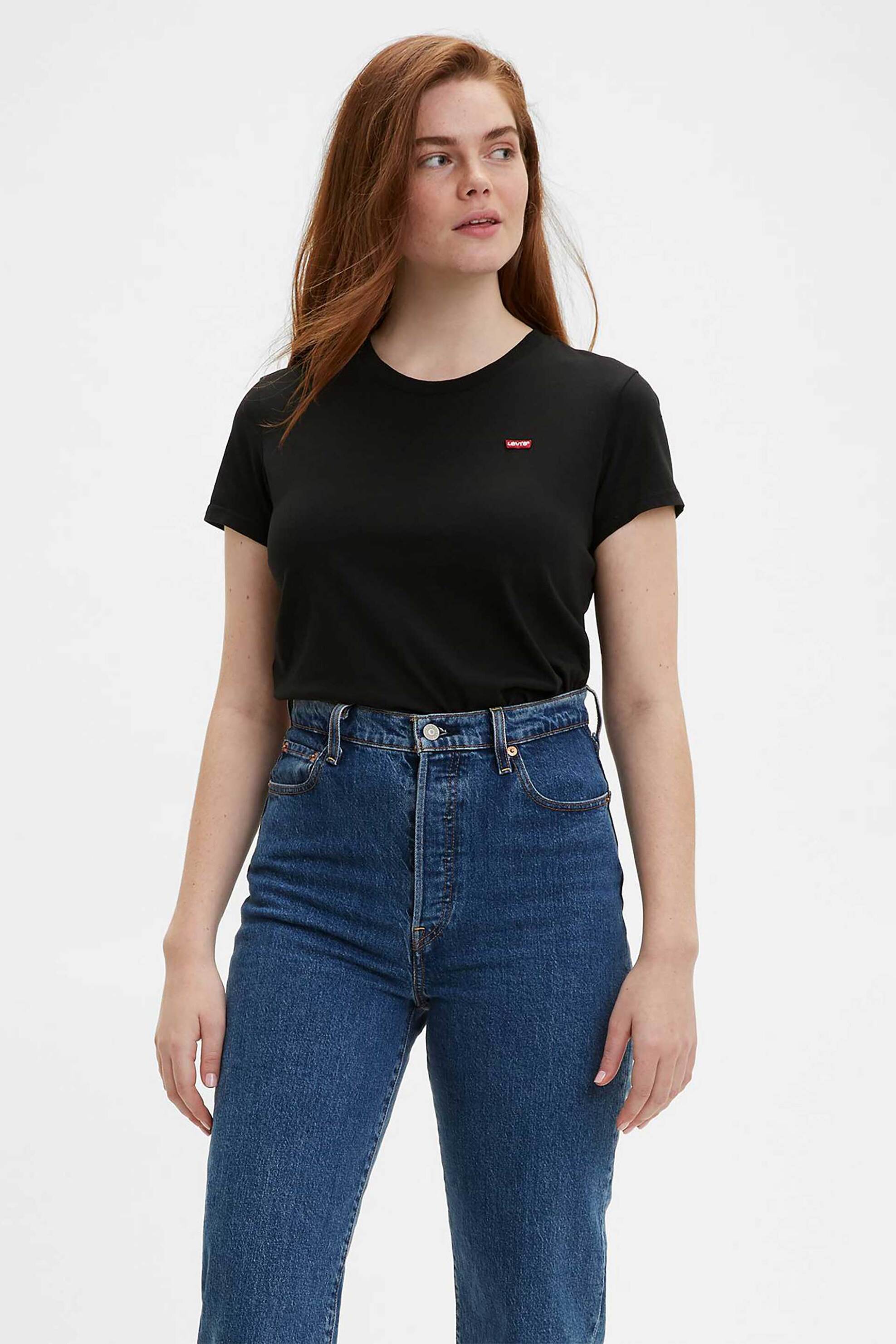 Levi's Levi's® γυναικείο T-shirt μονόχρωμο 