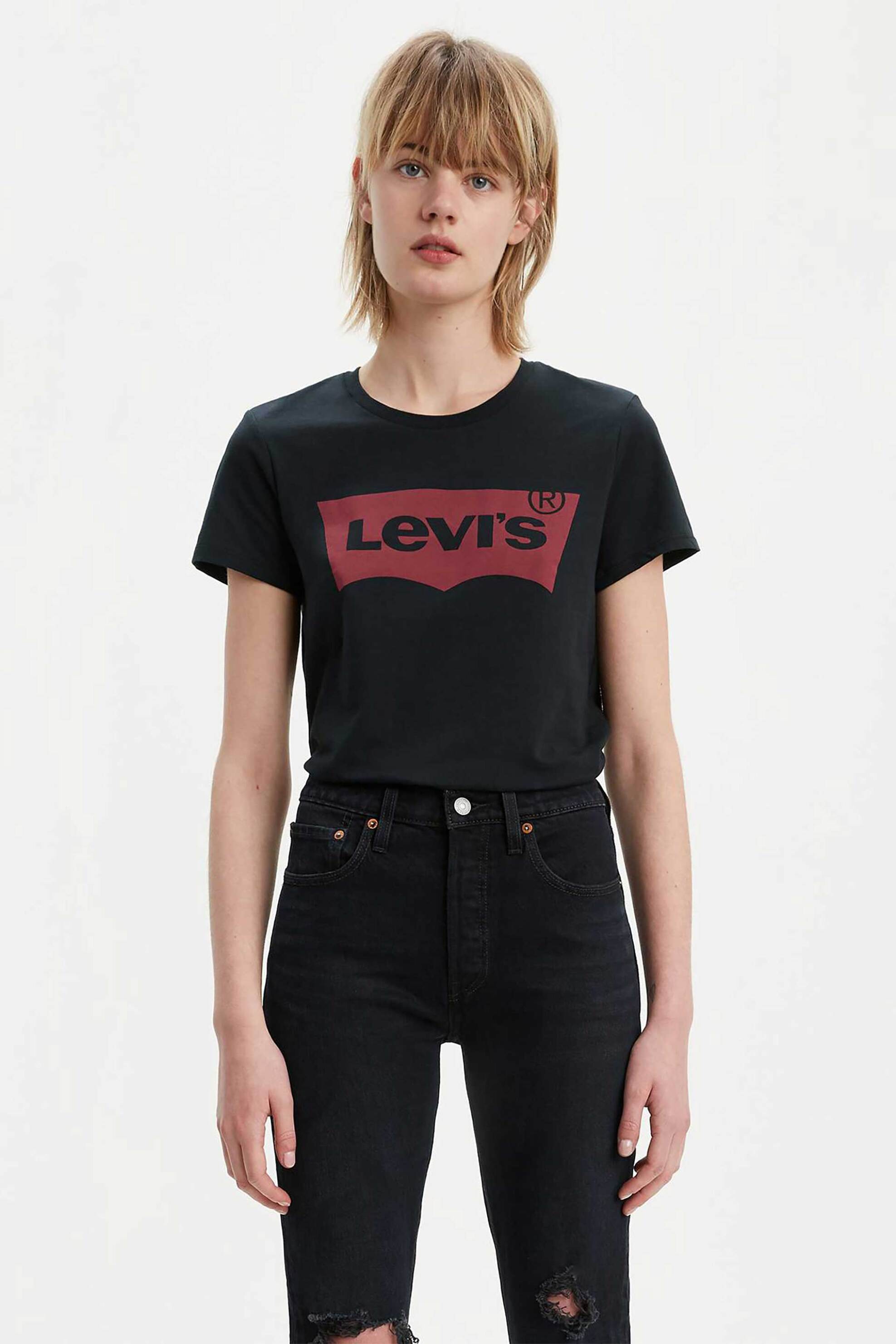 Levi's Levi's® γυναικείο T-shirt μονόχρωμο 