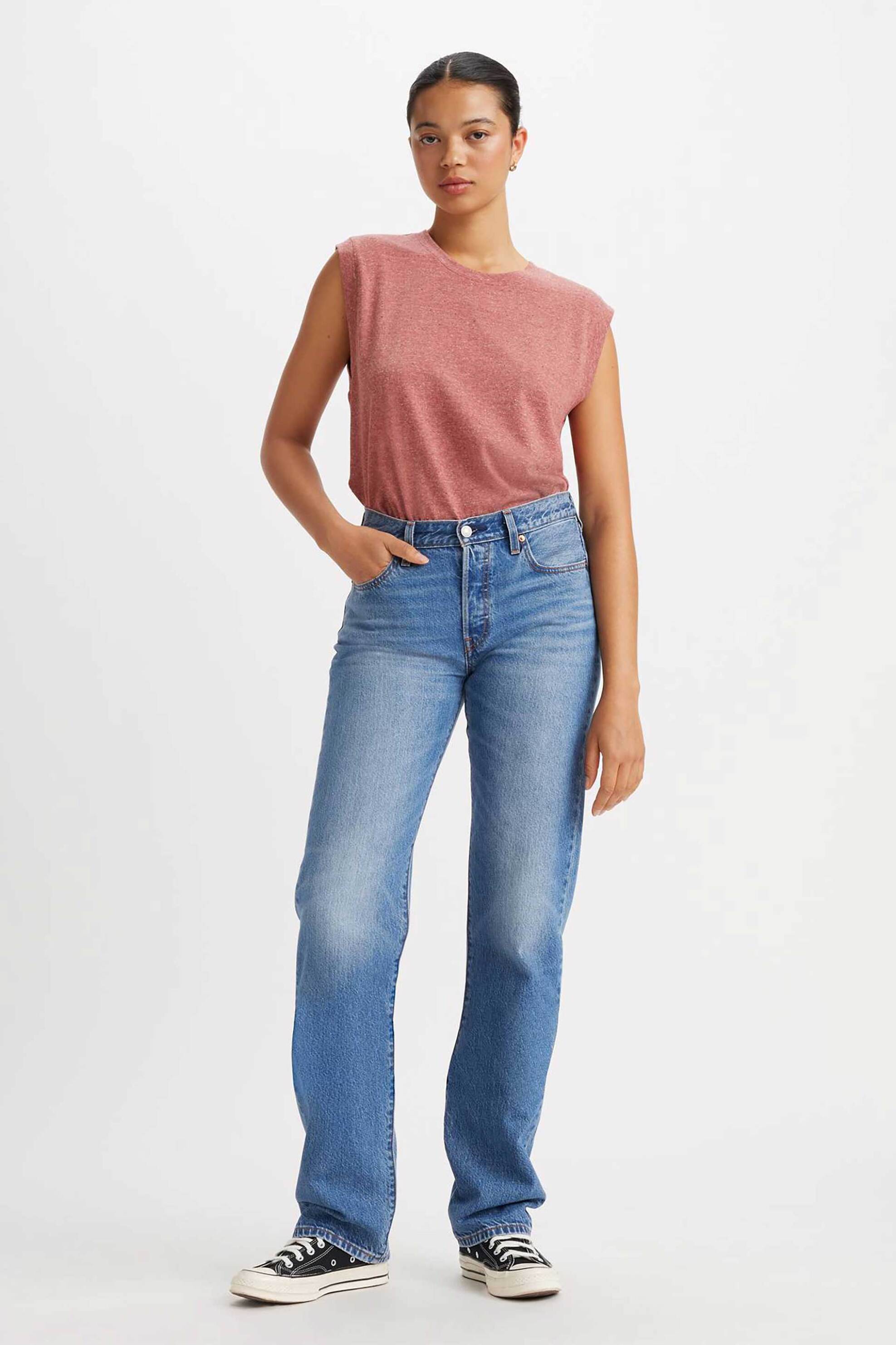 Levi's Levi's® γυναικείο τζιν παντελόνι πεντάτσεπο Loose Fit 