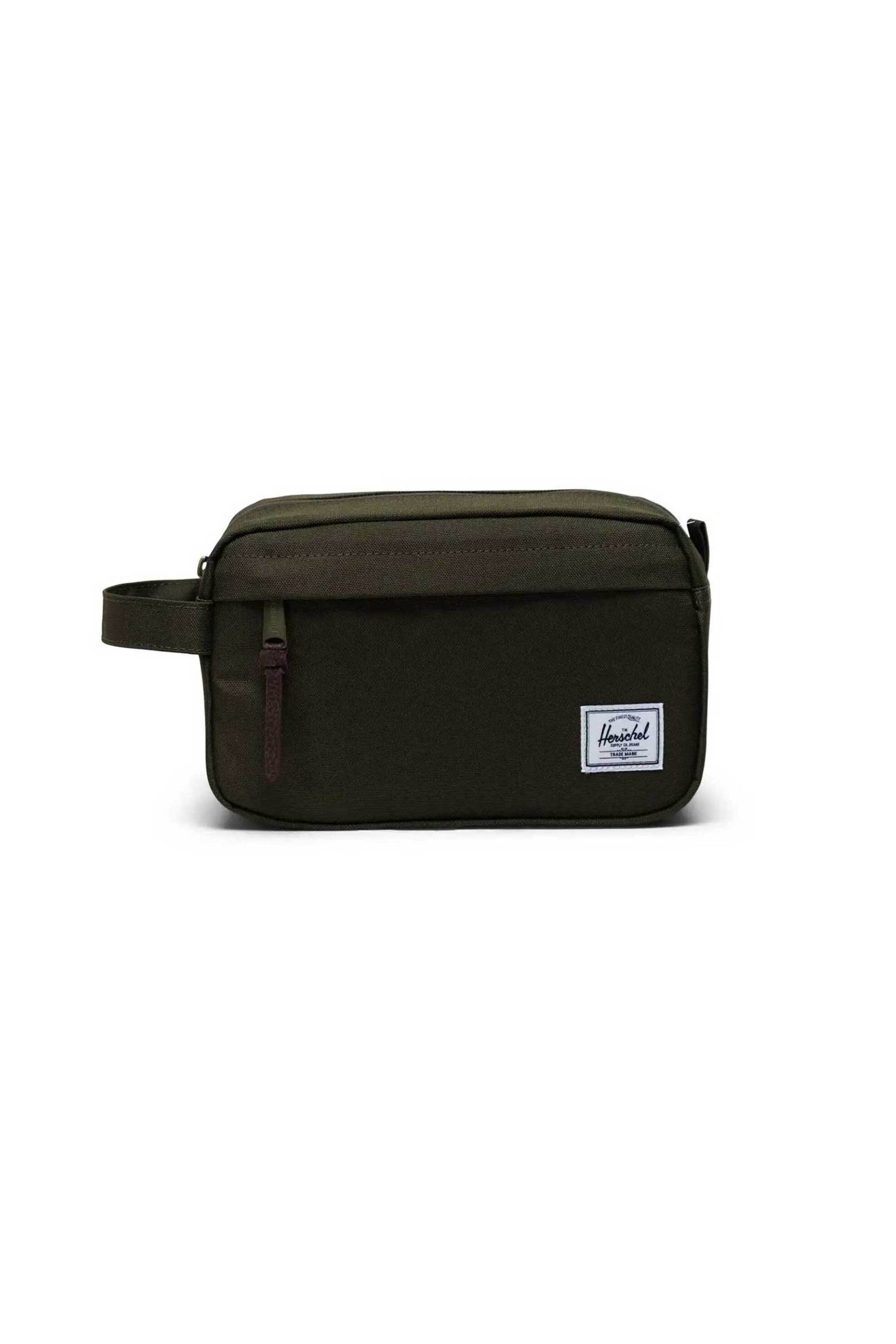 HERSCHEL Herschel unisex νεσεσέρ μονόχρωμο με contrast logo patch "Chapter" 5 L - 66UATR00147 Χακί