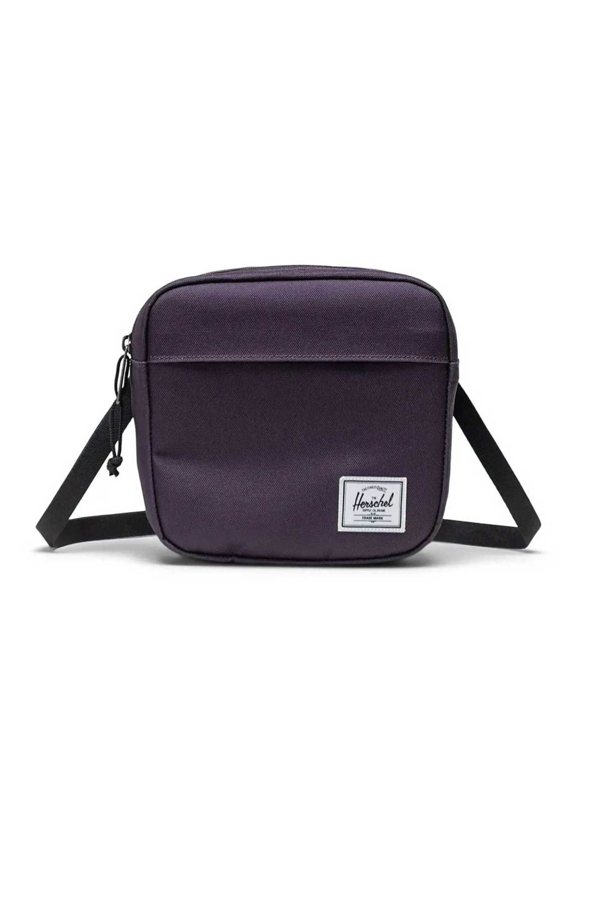 Herschel unisex τσάντα crossbody μονόχρωμη με contrast logo patch "Classic™" 2 L - 66UBCL01734 Μοβ φωτογραφία