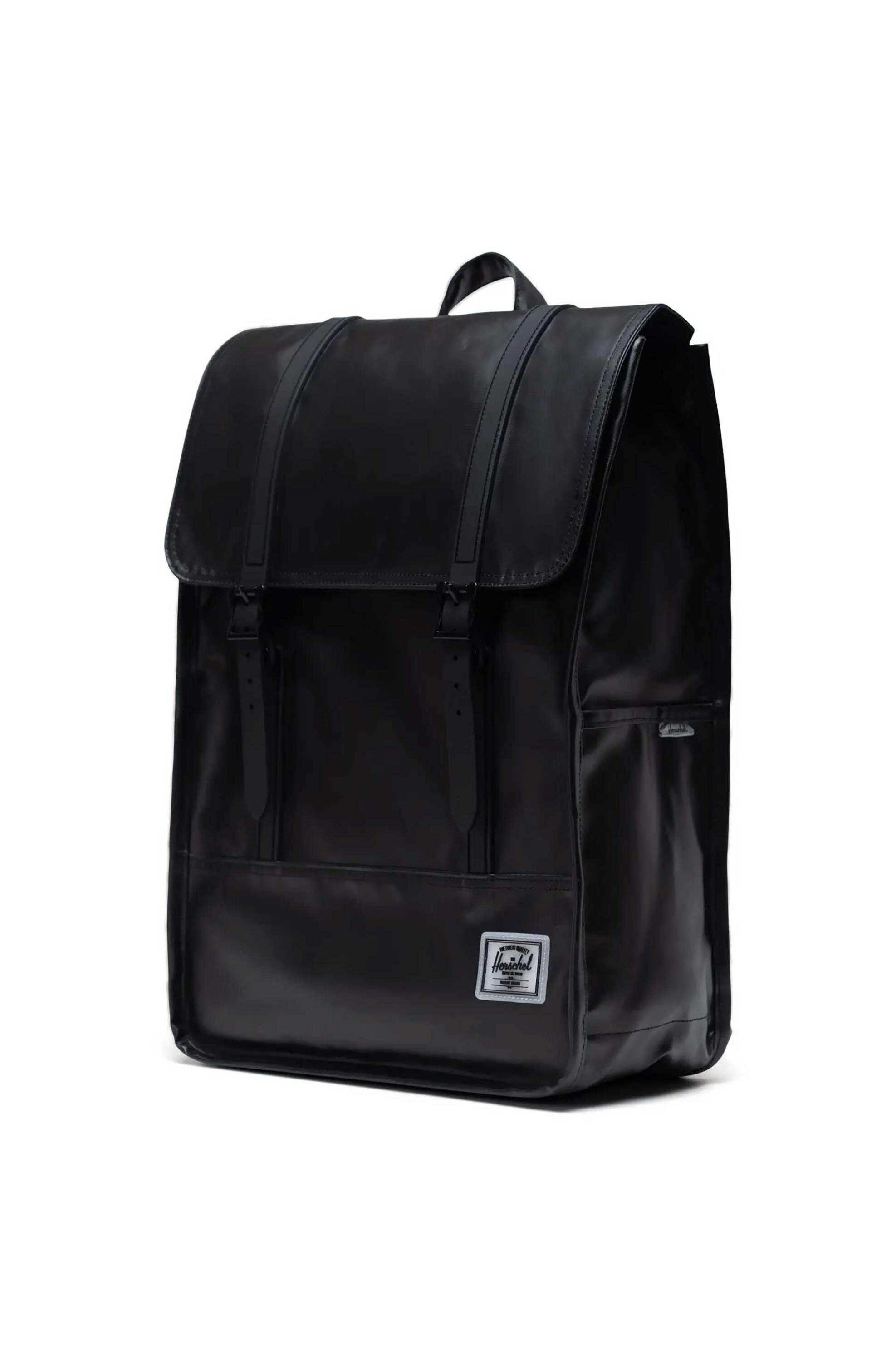 Herschel unisex backpack αδιάβροχο με contrast logo patch "Survey™" 17,5 L - 66UBWR00001 Μαύρο φωτογραφία