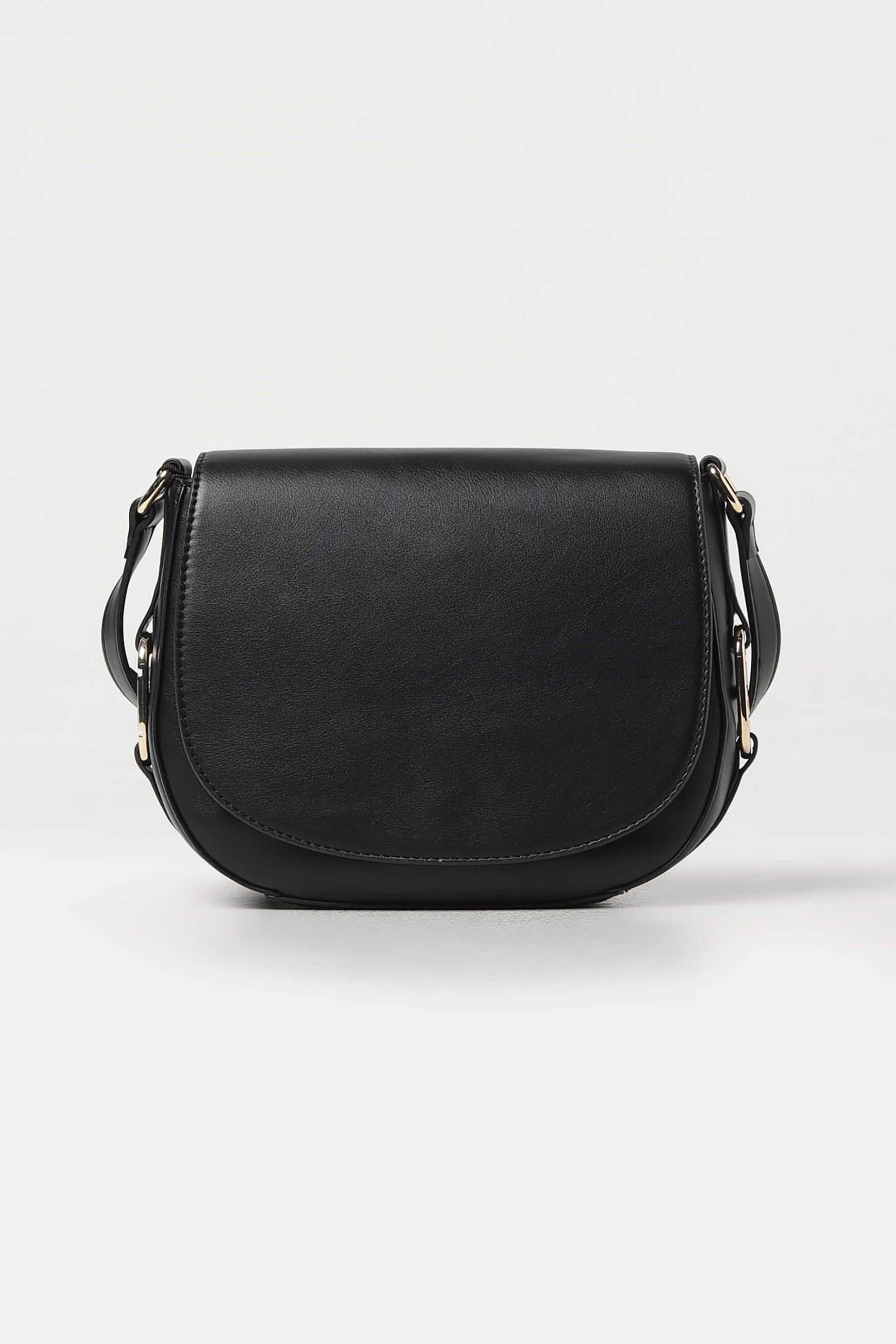  Twinset γυναικεία τσάντα crossbody με μεταλλικό μονόγραμμα - 242TB7231 Μαύρο 2025