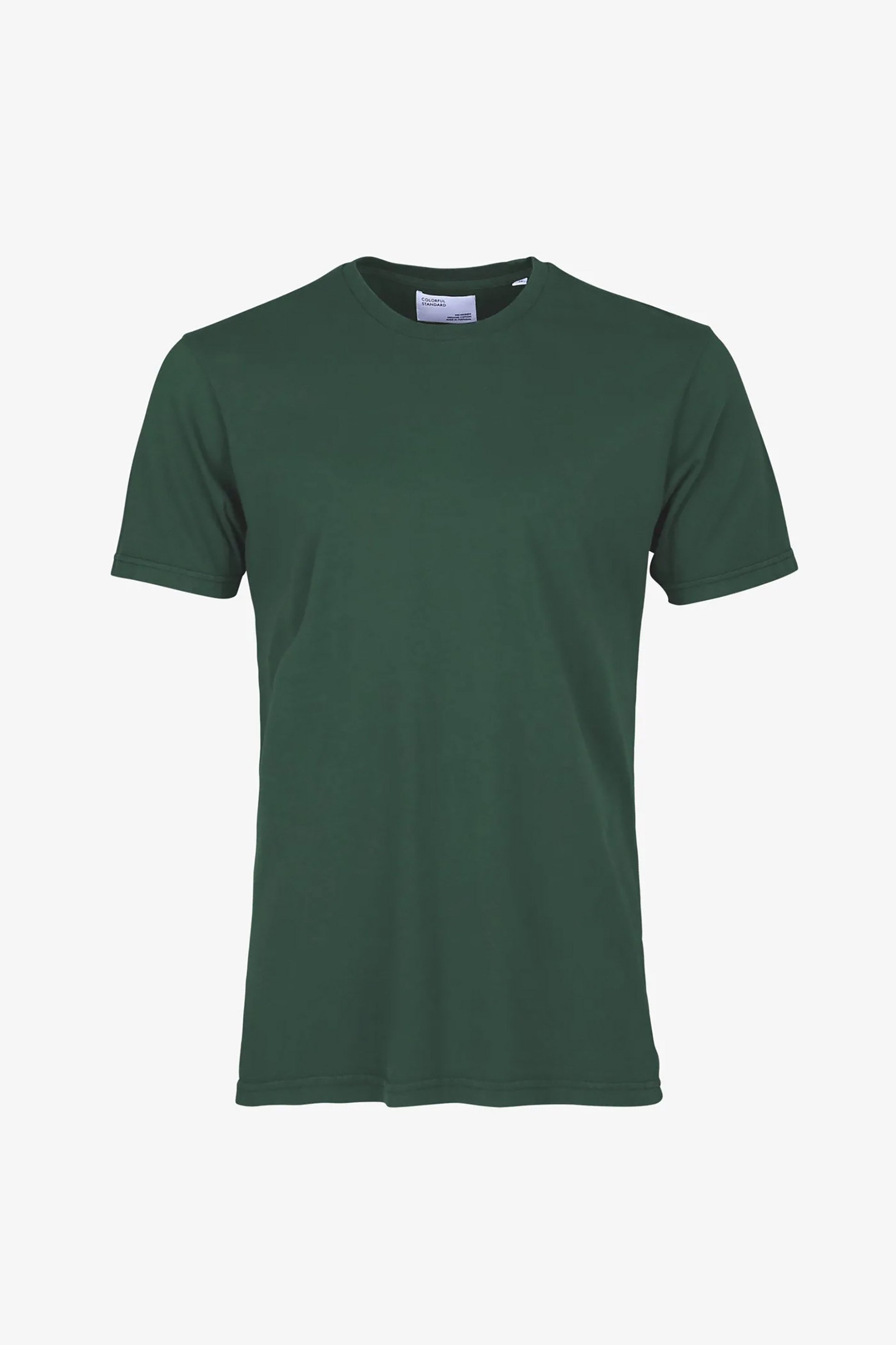 COLORFUL STANDARD Colorful Standard ανδρικό T-shirt μονόχρωμο Relaxed Fit - CS1001 Πράσινο Σμαραγδί