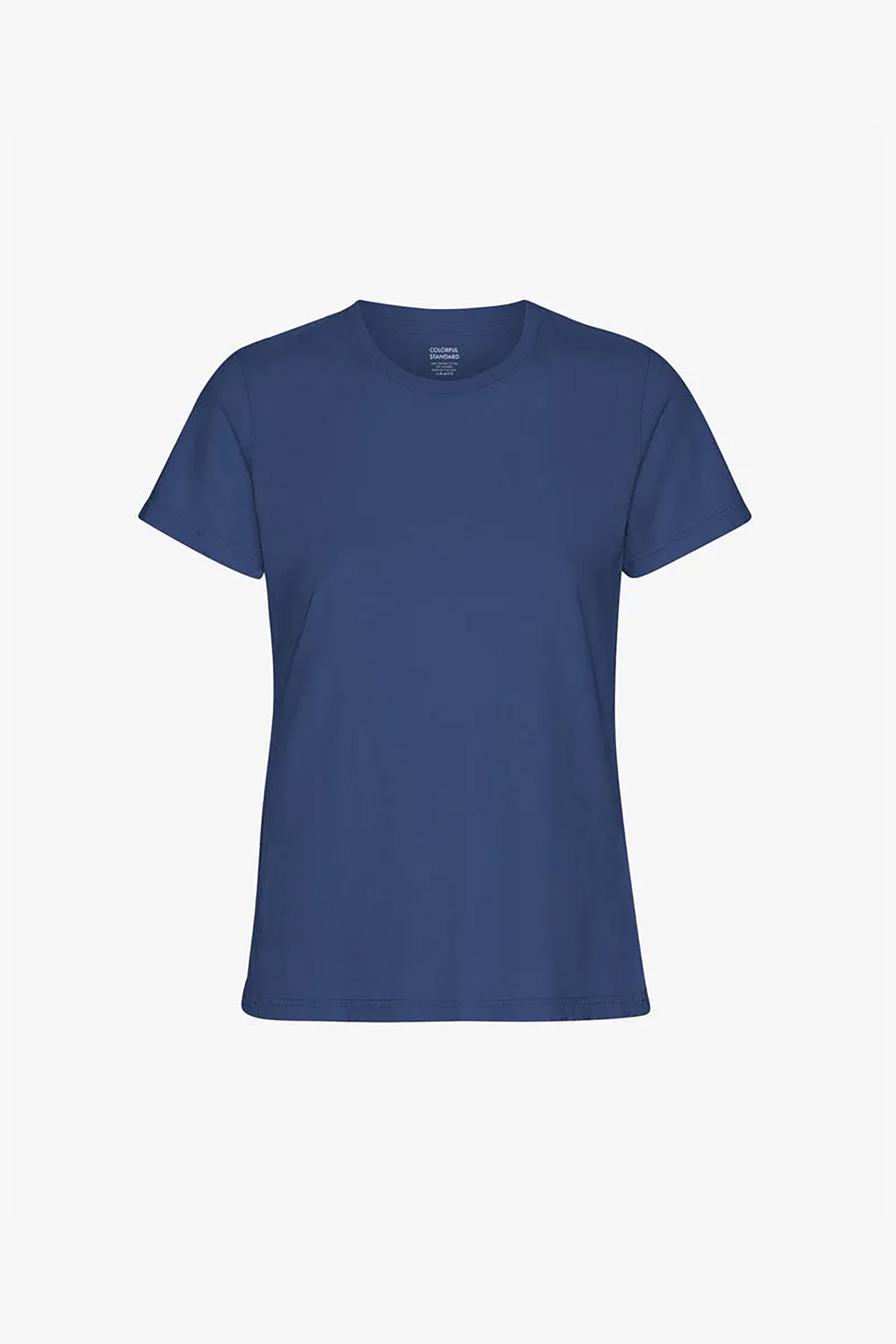  Colorful Standard γυναικείο T-shirt μονόχρωμο Regular Fit - CS2051 Σκούρο Μπλε 2025