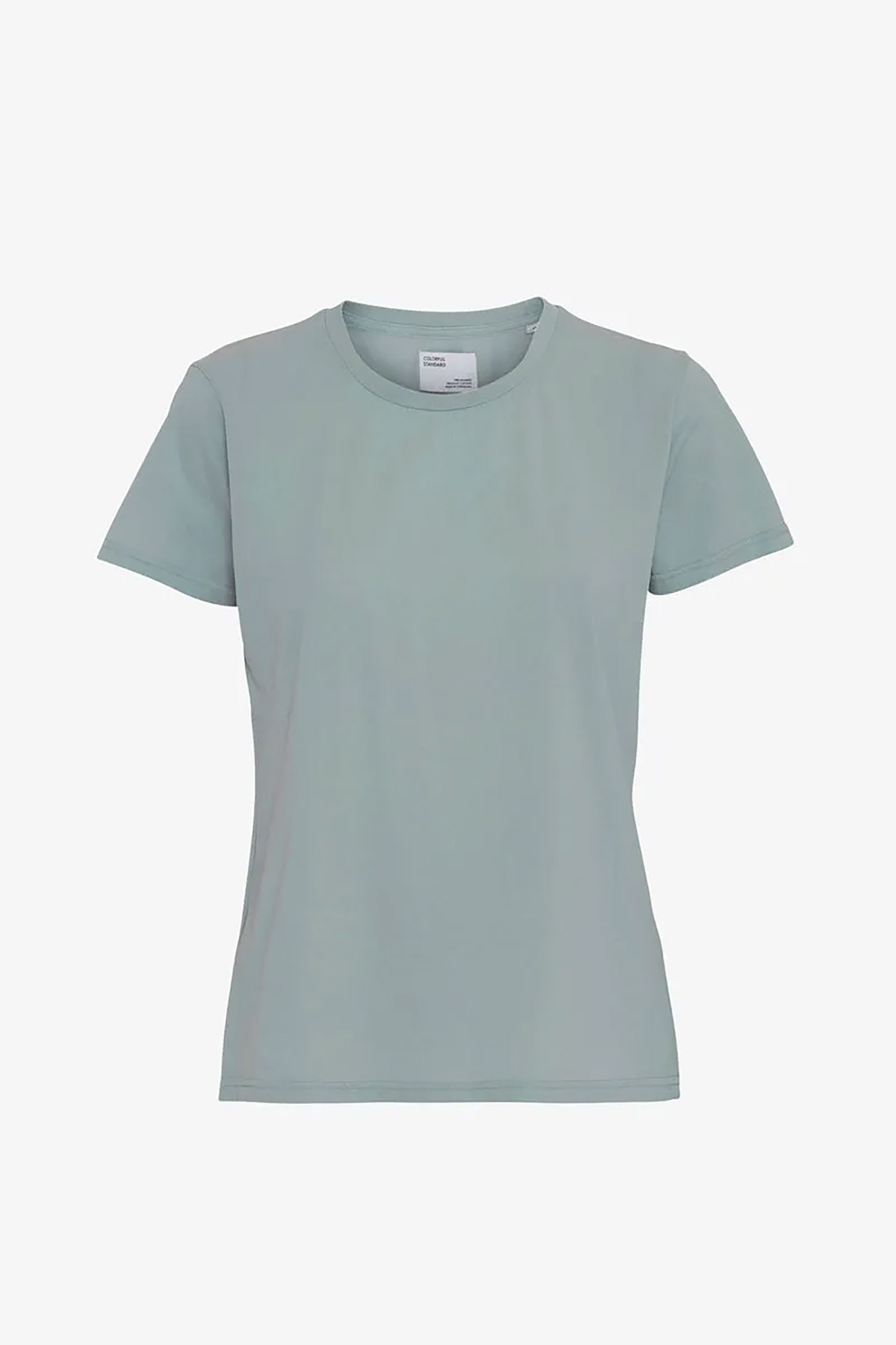  Colorful Standard γυναικείο T-shirt μονόχρωμο Regular Fit - CS2051 Γκρι Γαλάζιο 2025