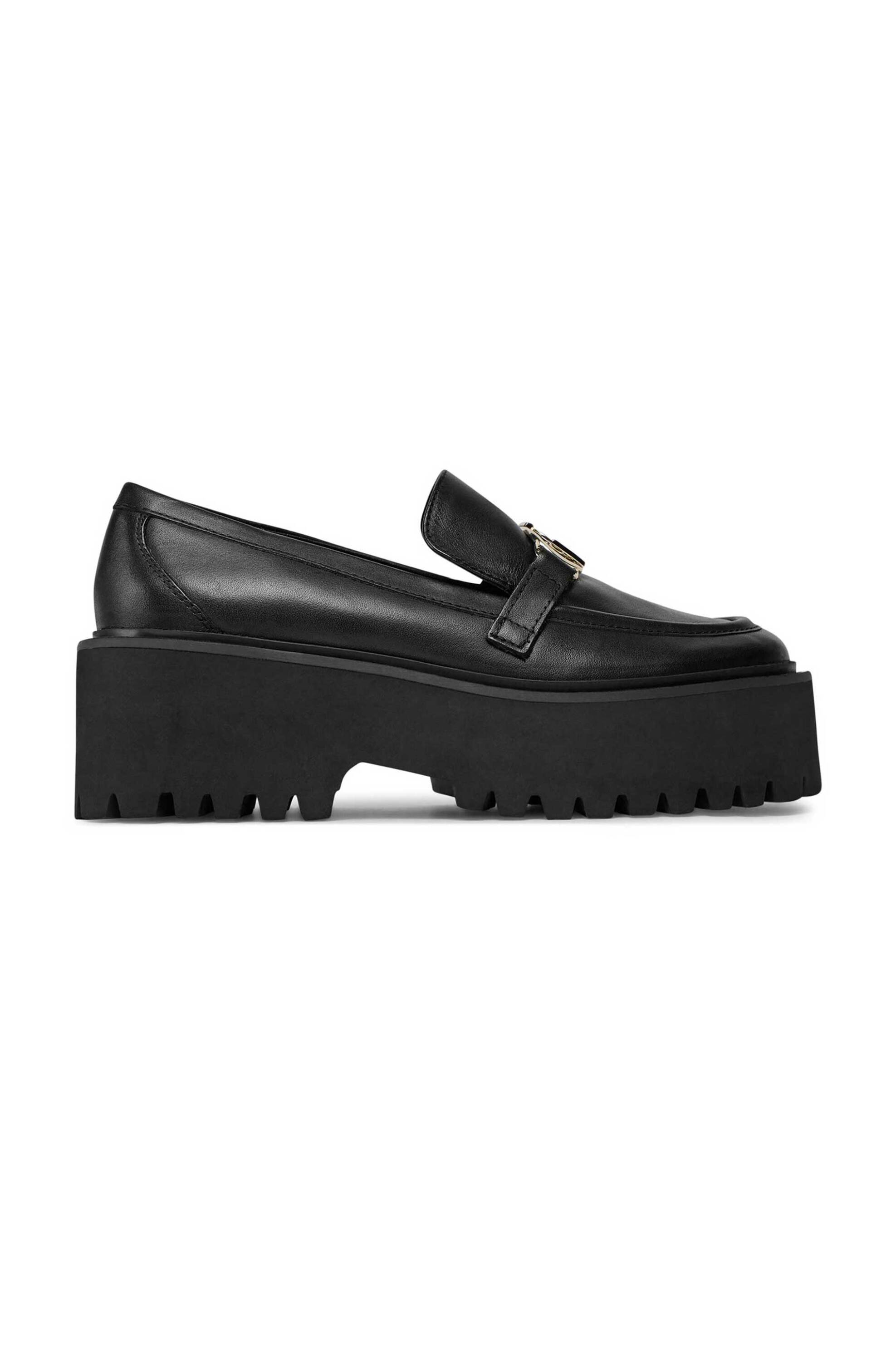  Liu Jo γυναικεία loafers μονόχρωμα - SA4049P0102 Μαύρο 2025