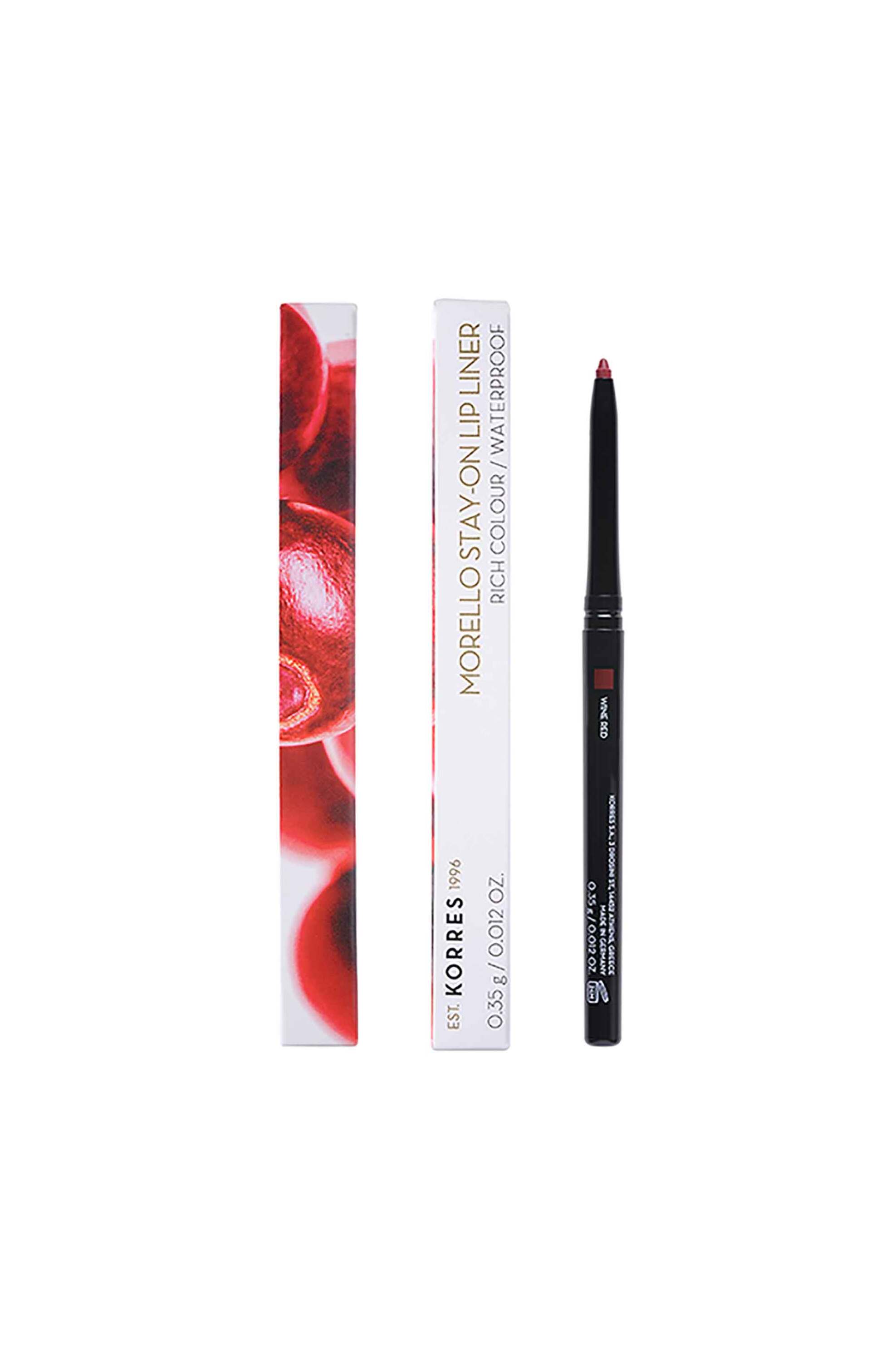 KORRES Korres Morello Stay-On Lip Liner 0,35 gr - 21001883 03 Wine Red