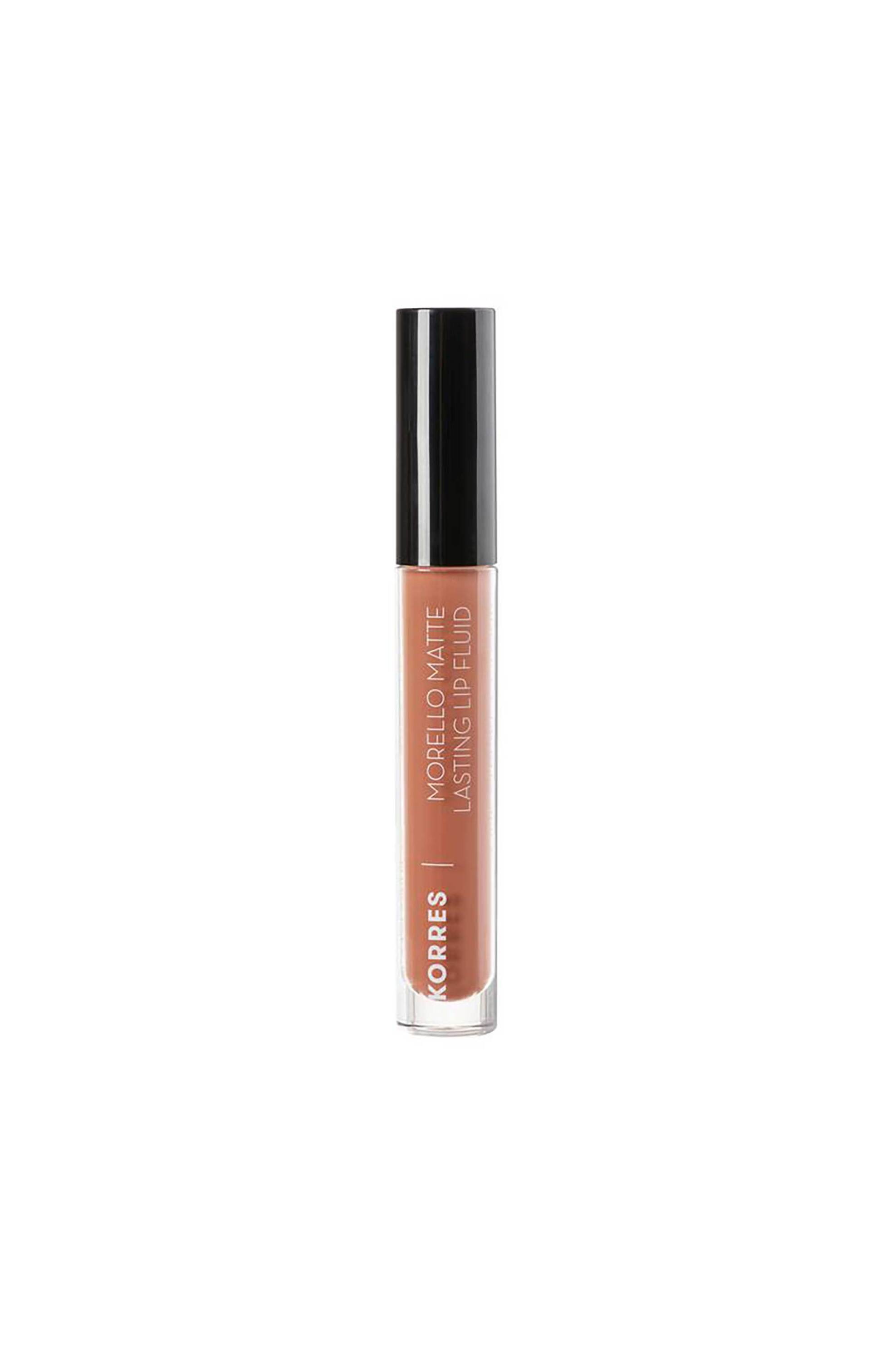 KORRES Korres Morello Matte Lasting Lip Fluid 10 Damask Rose 3,4 ml - 21010559 07 Tinted Nude