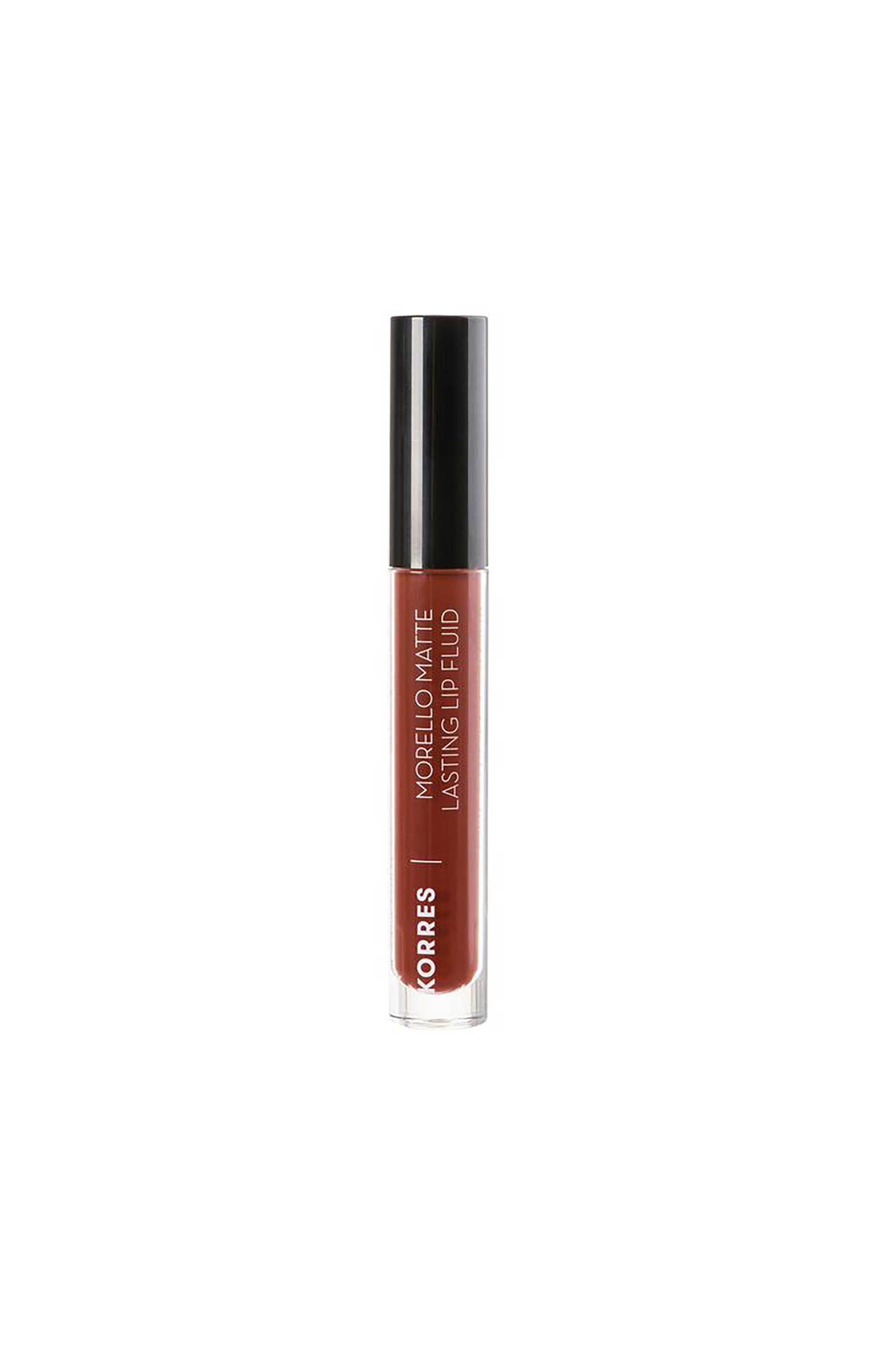 KORRES Korres Morello Matte Lasting Lip Fluid 10 Damask Rose 3,4 ml - 21010559 60 Chestnut