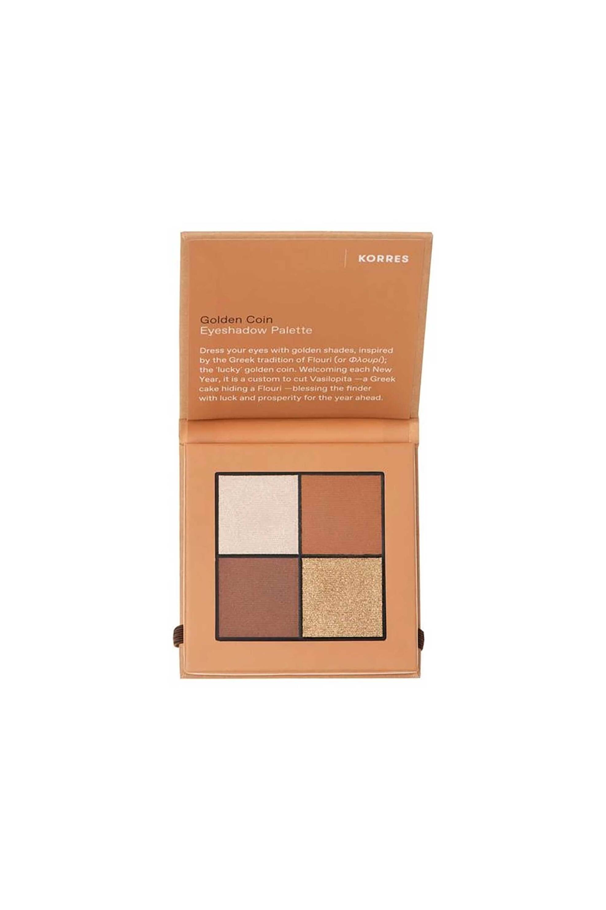 KORRES Korres Golden Coin Eyeshadow Palette Παλέτα Σκιών 5 gr - 21012766