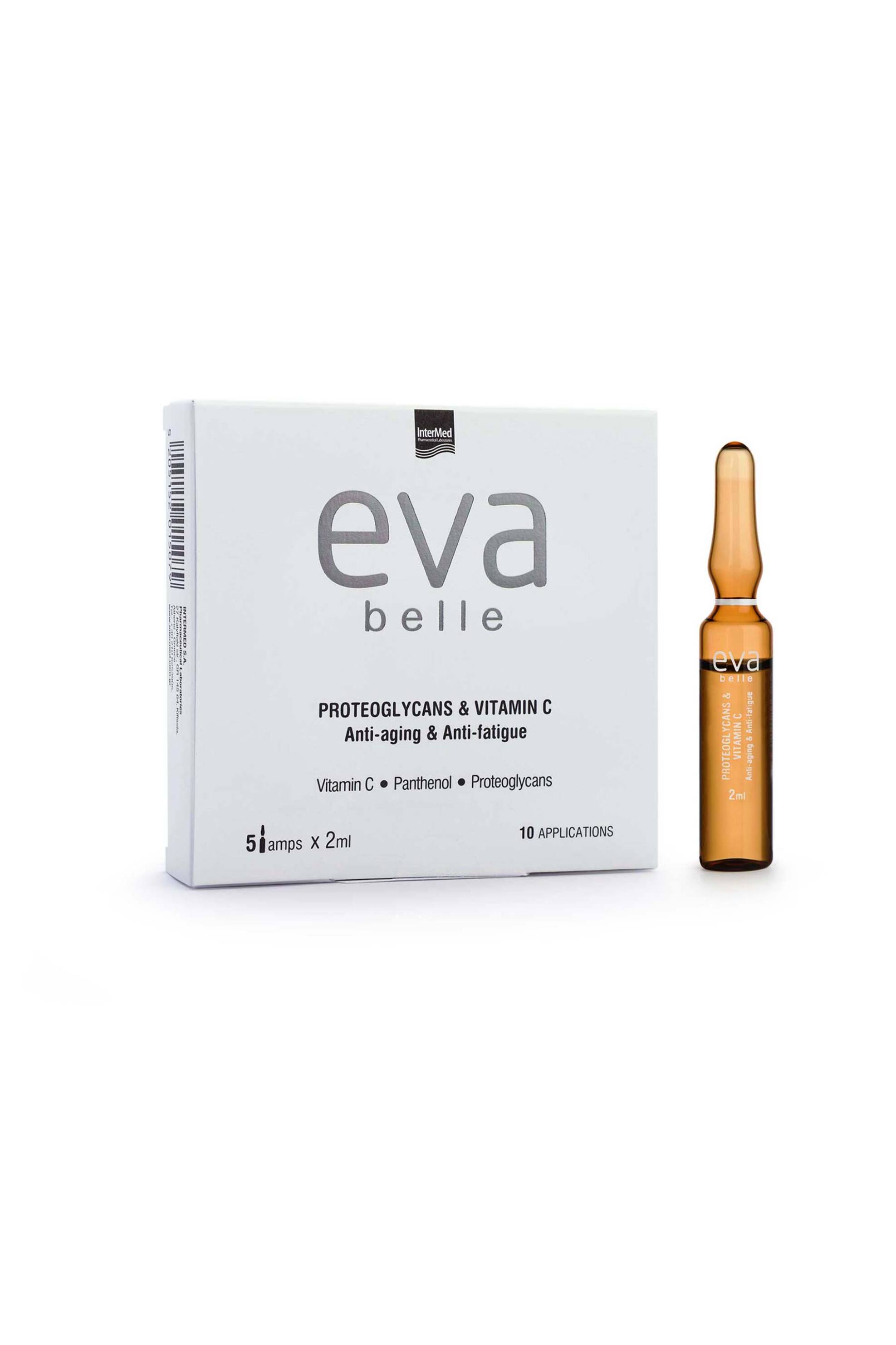 EVA BELLE Eva Belle Proteoglycans & Vitamin C Αμπούλες (5 x 2 ml) - 0906