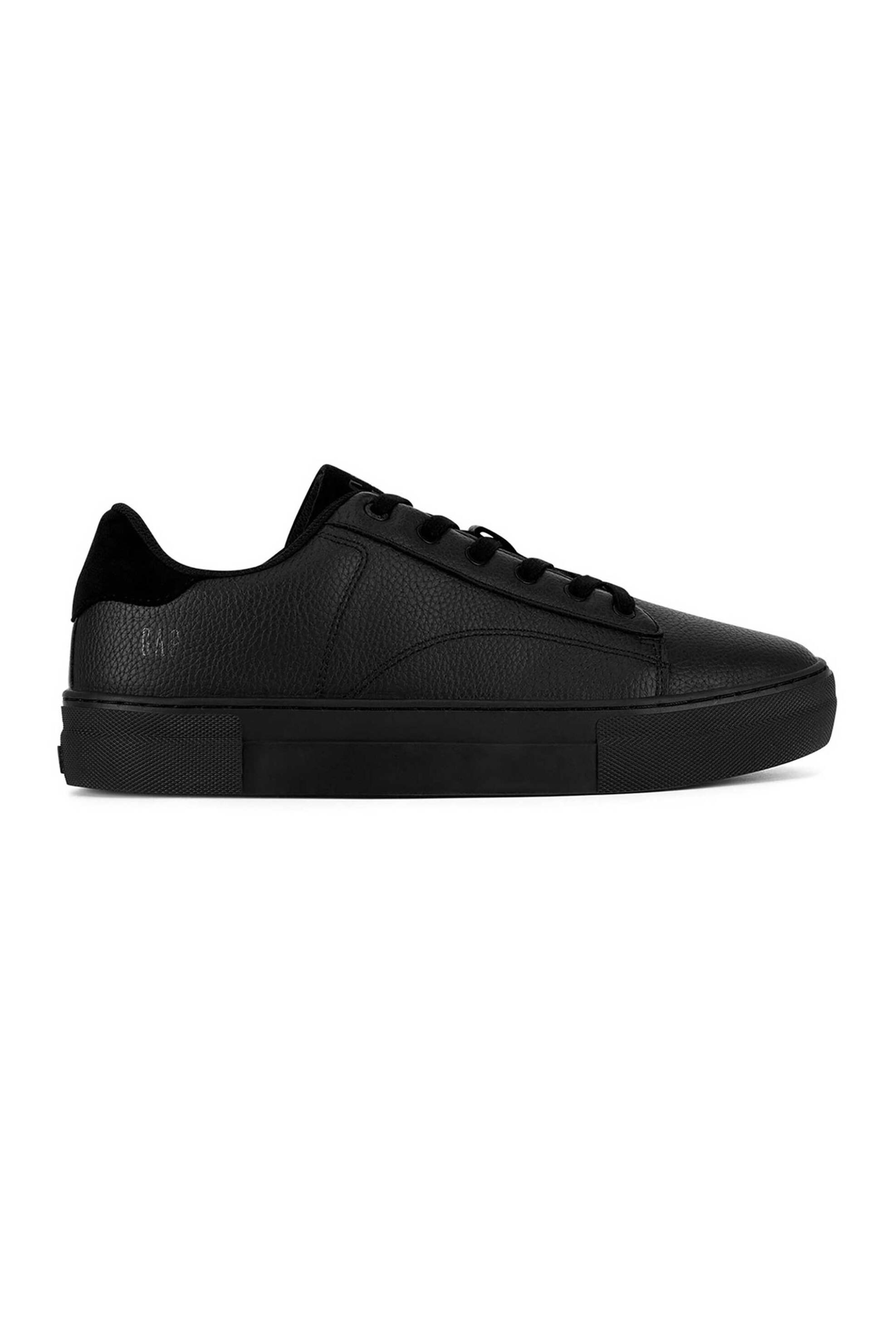 GAP Gap ανδρικά sneakers μονόχρωμα ''Portland'' - GP505010AM-BK00 Μαύρο