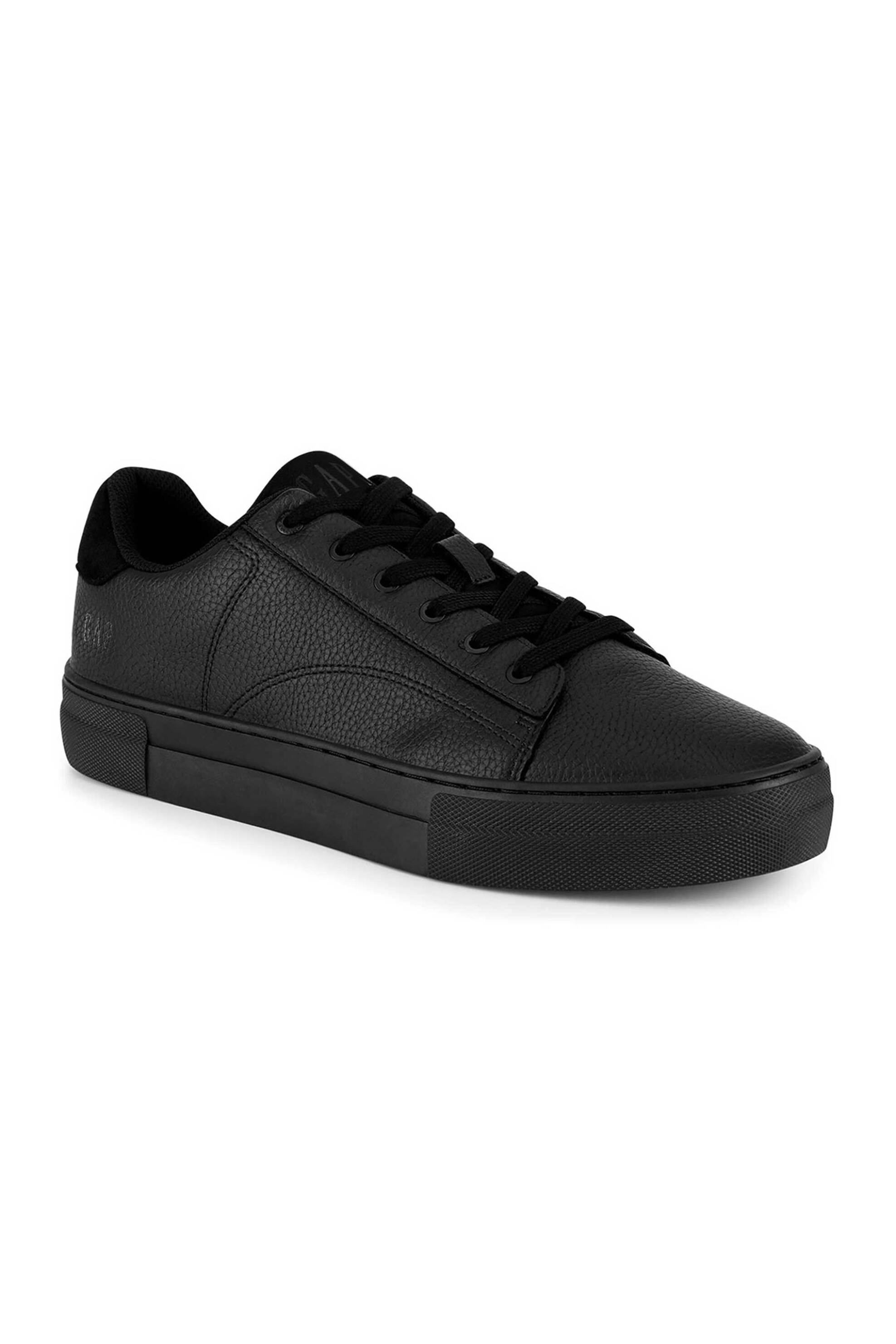 Gap ανδρικά sneakers μονόχρωμα ''Portland'' - GP505010AM-BK00 Μαύρο φωτογραφία