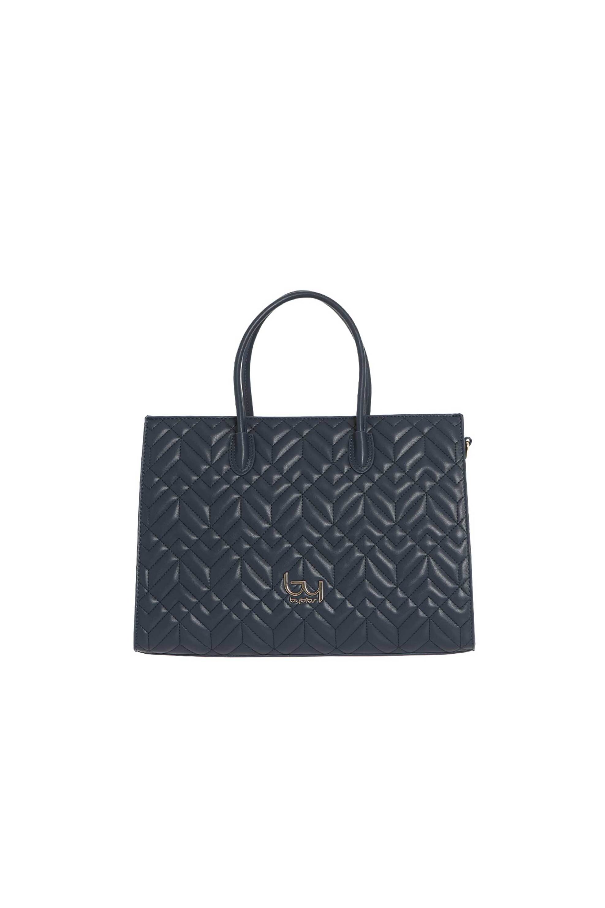 BY BYBLOS By Byblos γυναικεία τσάντα χειρός tote "Politeama Medium" - BYBS69A02 Μπλε Σκούρο