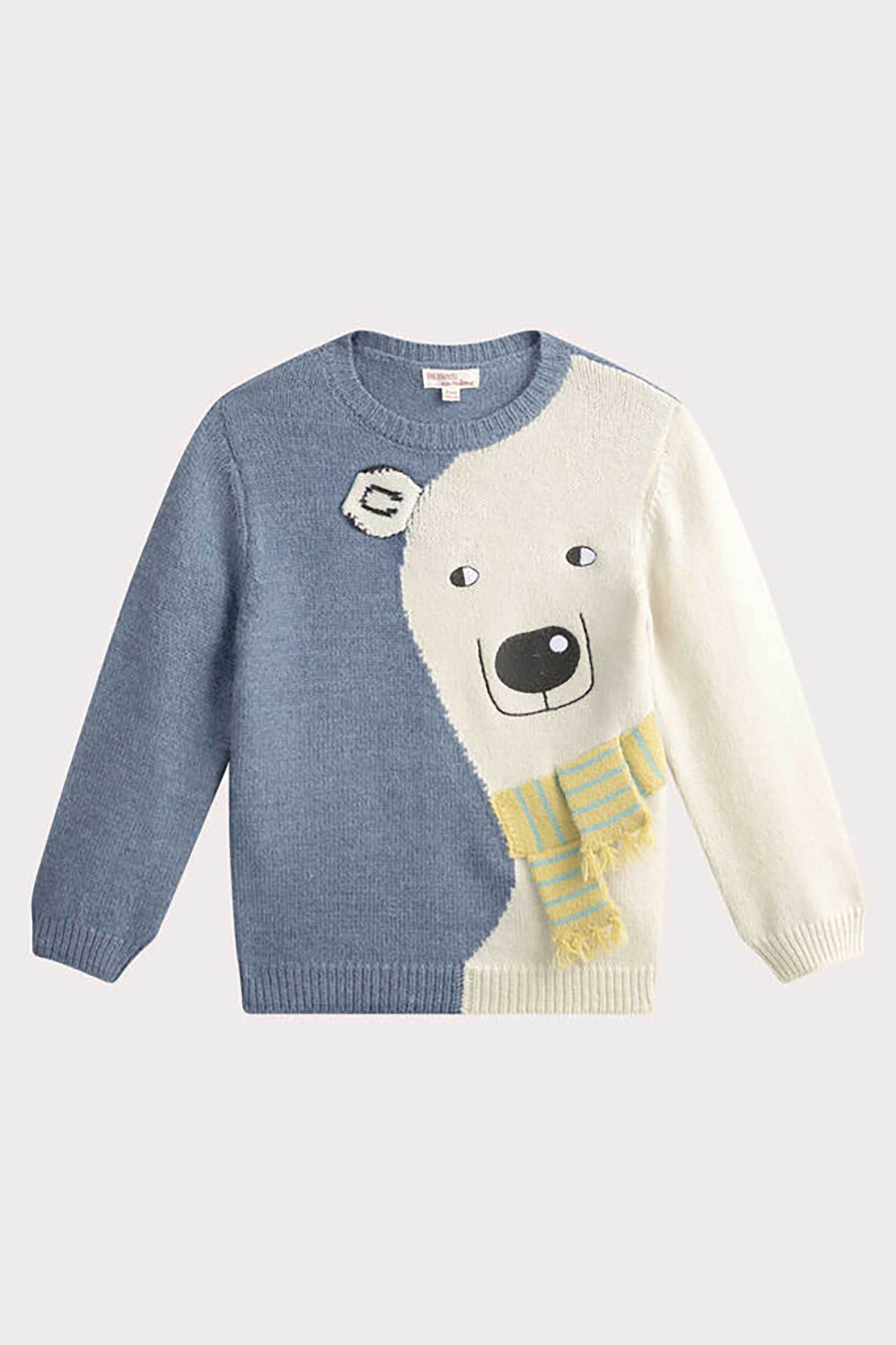 DPAM DPAM παιδικό πουλόβερ Blue Bear - 350848 Γαλάζιο