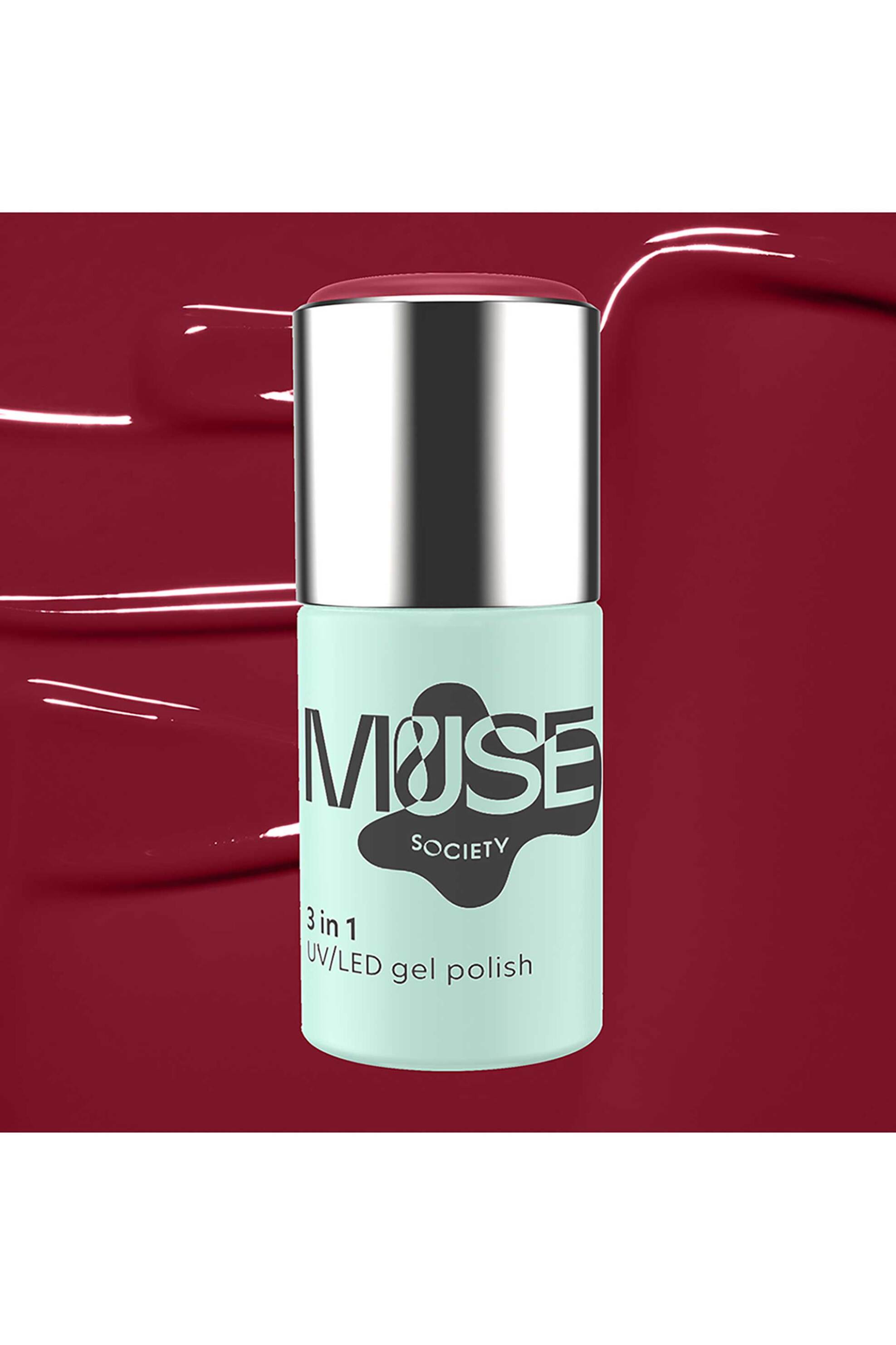 Muse Society Nail Gel Polish Ruby Red #004 10 ml - P24A004N Ruby Red #004 φωτογραφία