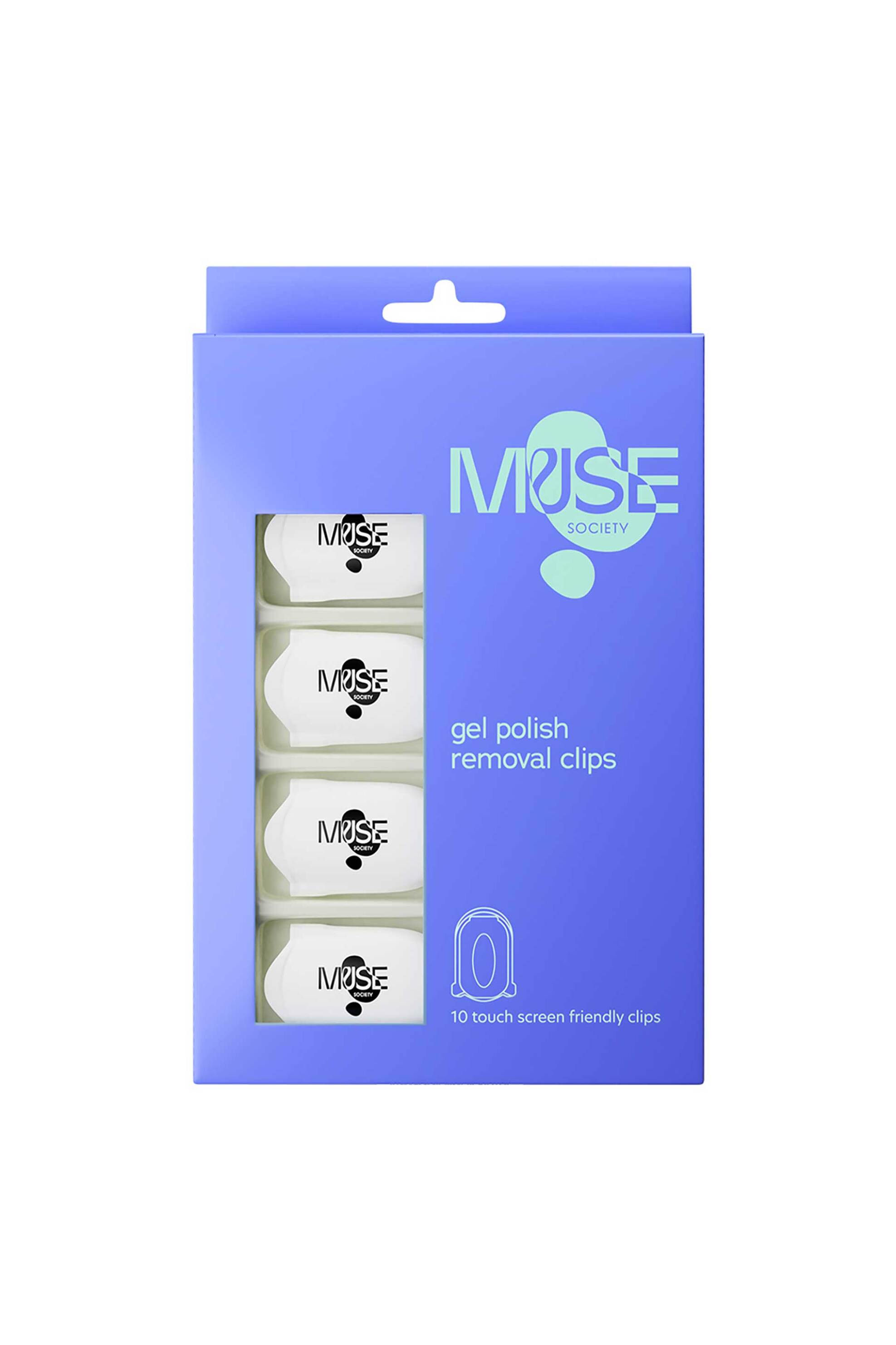 Muse Society Gel Polish Removal Clips (10 τεμάχια) - T24A010C φωτογραφία